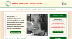 Desktop Screenshot of feedwashington.org